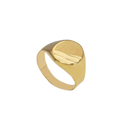 Bague homme en or 18 carats – Bague en or 750 pour homme - 173825