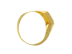Herrenring 18 Karat Gold – 750 Goldring für Männer - 196379