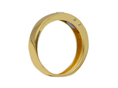 Bague homme en or 18 carats – Bague en or 750 pour homme - 204080