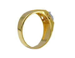 Herrenring 18 Karat Gold – 750 Goldring für Männer - 210389