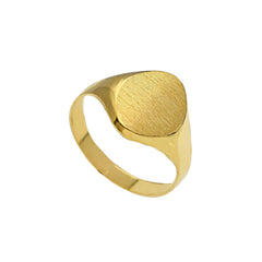 Herrenring in 750/18 Karat Gelbgold für Männer - 226433