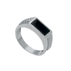 Bague homme en or 18 carats – Bague en or 750 pour homme - 243837