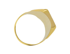 Bague homme en or 18 carats – Bague en or 750 pour homme - 255641