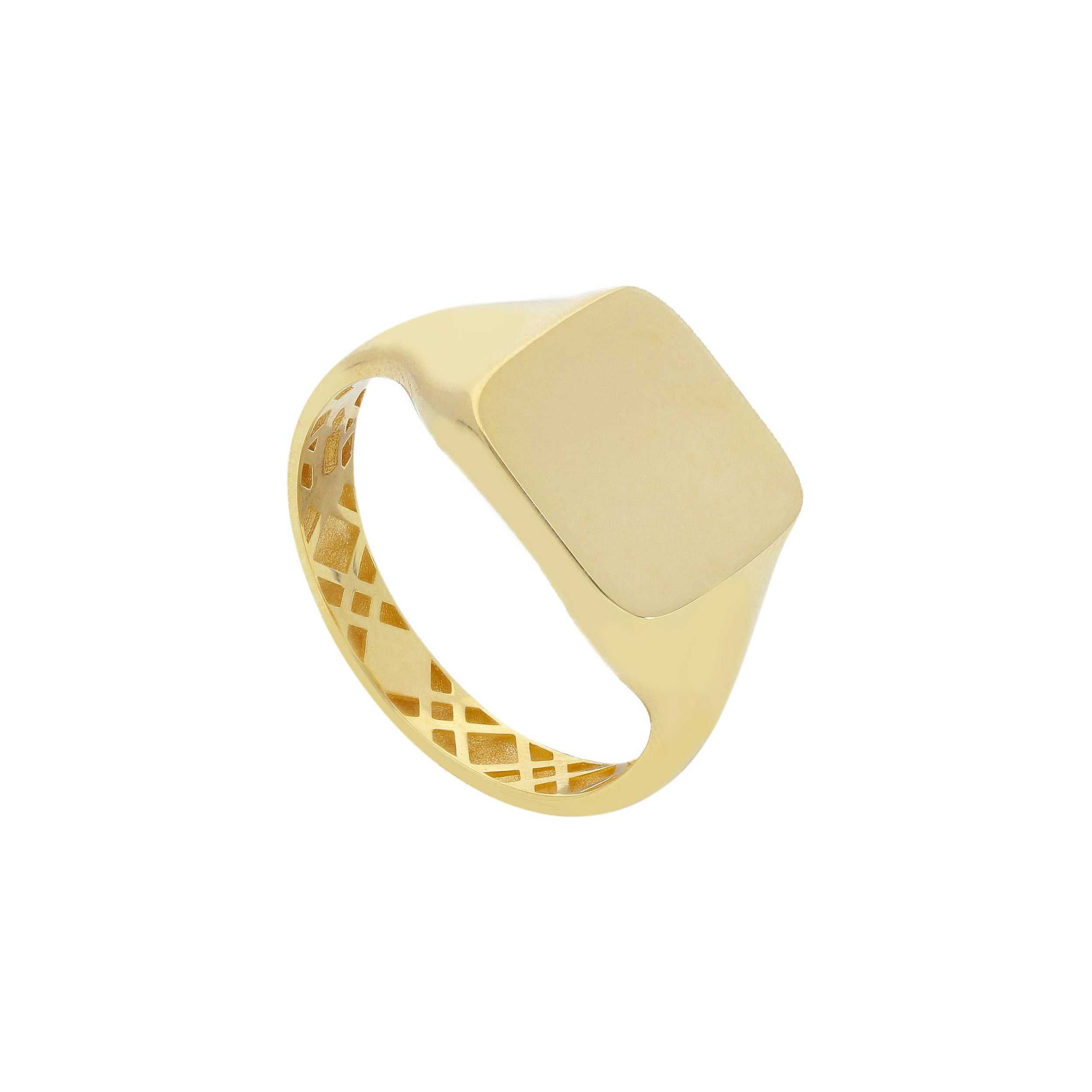 Herrenring in 750/18 Karat Gold für Männer - 270338