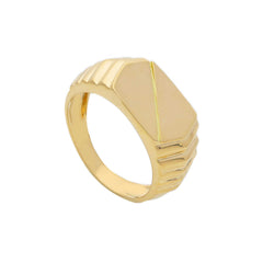 Herrenring 18 Karat Gold – 750 Goldring für Männer - 270581