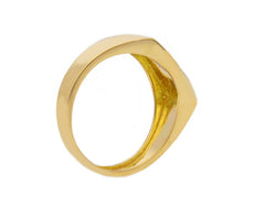 Bague homme en or 18 carats – Bague en or 750 pour homme - 270582
