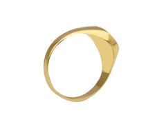 Herrenring in 750/18 Karat Gelbgold für Männer - 273506