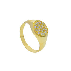 Bague homme en or 18 carats – Bague en or 750 pour homme - 274749