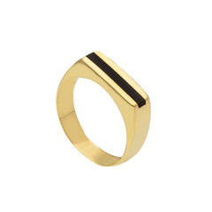 Herrenring 18 Karat Gold – 750 Goldring für Männer - 277648