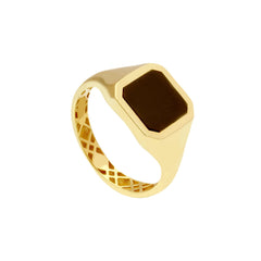 Bague homme en or 18 carats – Bague en or 750 pour homme - 277727