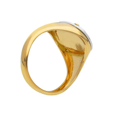Herrenring 18 Karat Gold – 750 Goldring für Männer - 281016