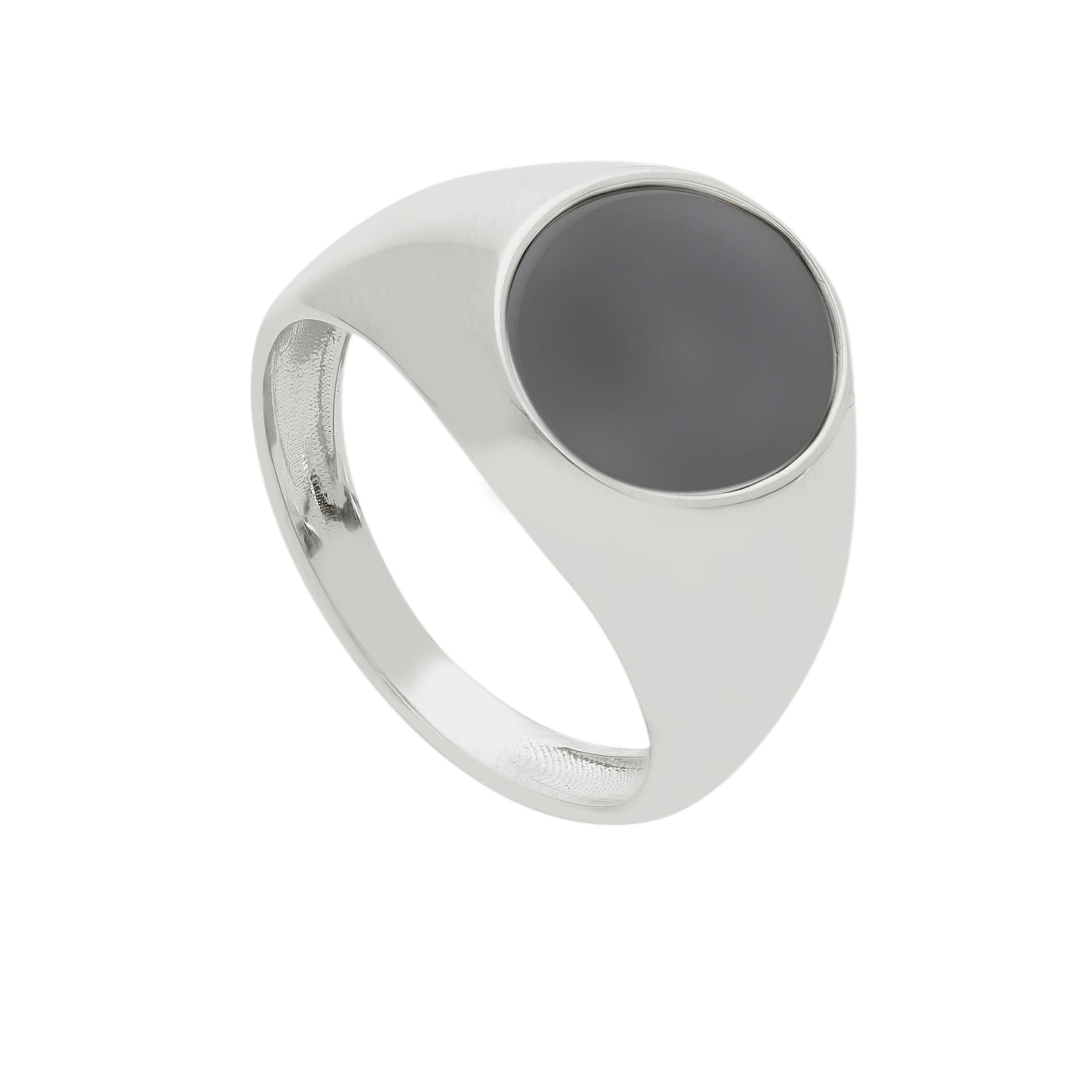 Herrenring 18 Karat Gold - 750 Goldring für Männer - 282150