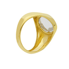 Bague homme en or 18 carats – Bague en or 750 pour homme - 282151
