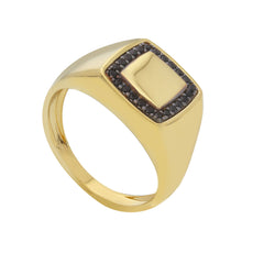 Herrenring 18 Karat Gold – 750 Goldring für Männer - 282154