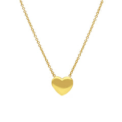 Collier Coeur en Or 18 Carats