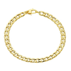 Hohles Panzerarmband aus 18 Karat Gold - VGT506GG