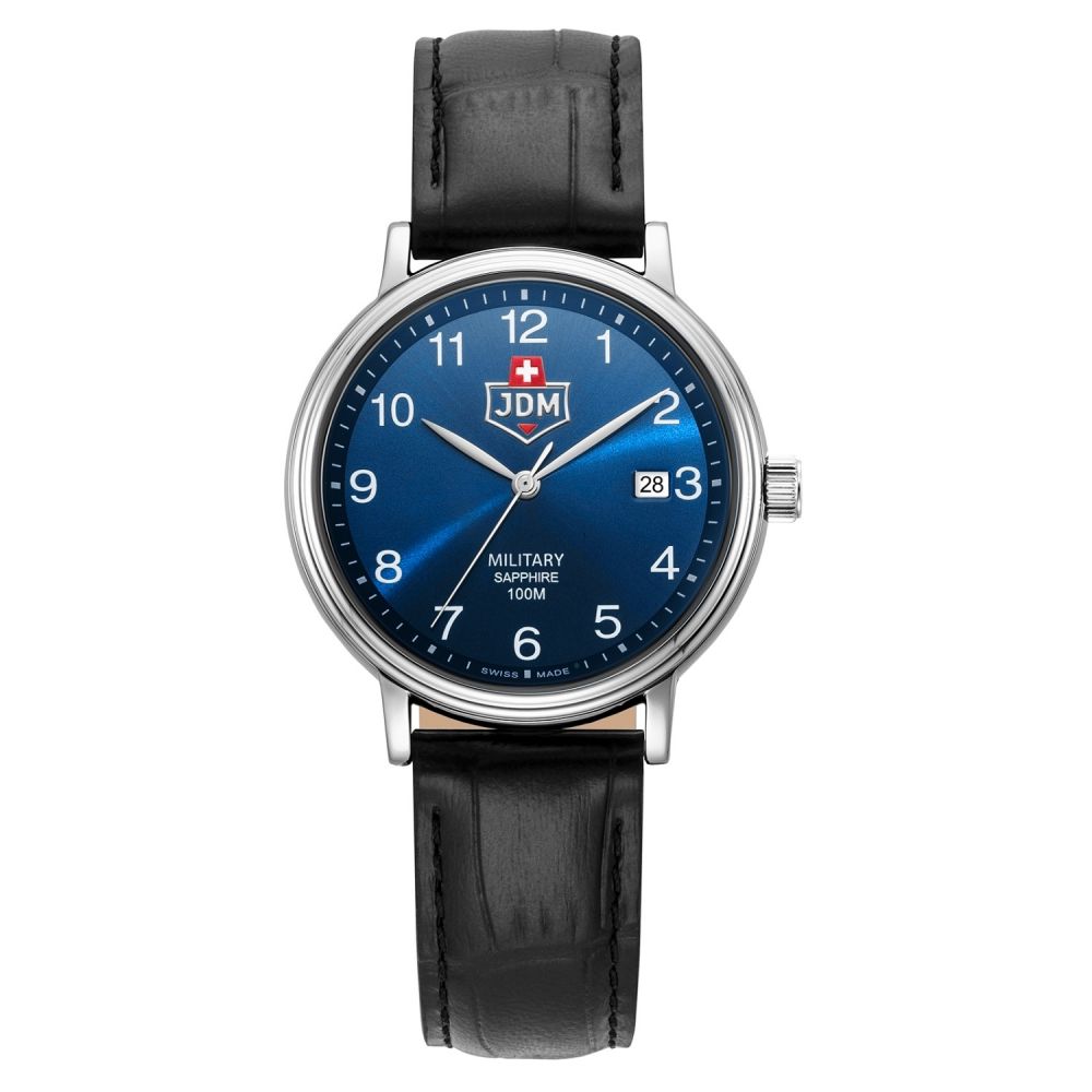 JDM Militär Kilo II Blaue Herrenuhr - JDM-WG026-03