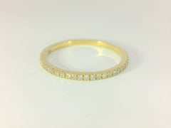 Klassischer Diamantring aus 18K Gelbgold mit 0.30ct – Ringgrösse 53, sofort lieferbar - YZ0003297