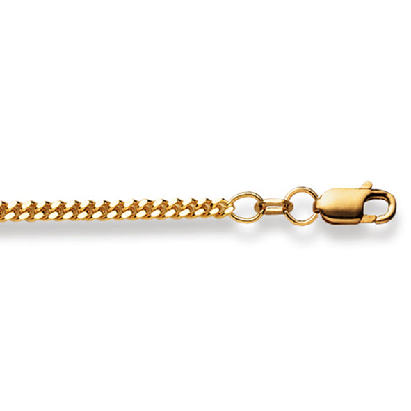Klassisches Collier aus 750 Gelbgol
