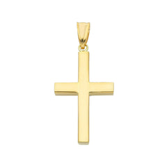 Pendentif croix en or jaune 18 carats – élégant et intemporel - 153411