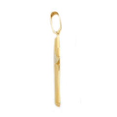 Pendentif croix en or jaune 18 carats – élégant et intemporel - 166086