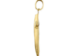 Pendentif croix en or jaune 18 carats – élégant et intemporel - 183459