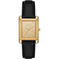 Michael Kors Essex Damenuhr Schwarz/Gold 26 mm – MK4965