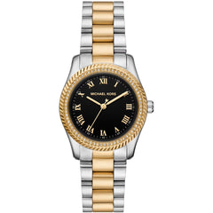 Michael Kors Lexington 3H Bicolor/Schwarz Damenuhr 33 mm – MK7625