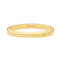 Michael Kors Metallic Muse Damen Armreif aus vergoldetem Messing Goldfarben