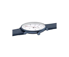 Mondaine Doppio Solar Blue Ø 41 Herrenuhr - MLE.41910.LQV