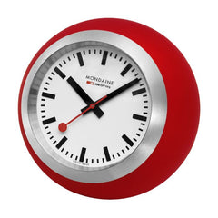 Mondaine Globe Tischuhr Red 60mm - A660.30335.16SBP