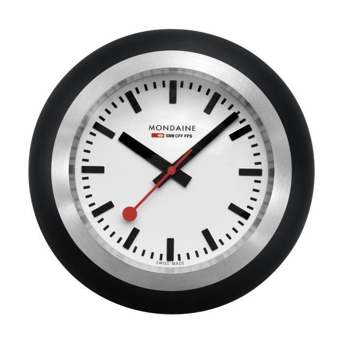 Mondaine Globe Tischuhr Weiss 60mm Unisexuhr - A660.30335.16SBO