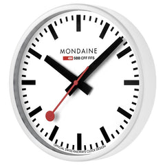 Mondaine SBB Wanduhr 25 cm weiss - A990.CLOCK.10SBB