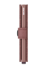 Portefeuille Mini Secrid Vintage Mauve avec gravure - MV-Mauve