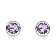 Ohrstecker 925 Silber mit Amethyst - 6262.03665/0002