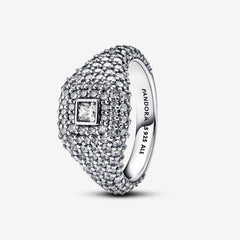 Pandora Damenring - Pavé-Quadrat Cocktailring - 193556C01