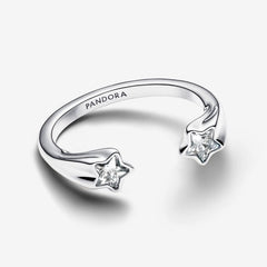 Pandora Damenring - Sternschnuppen Offener Ring - 193582C01