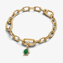 Pandora Grüne Schildkröte Mini-Charm-Anhänger - 763823C01