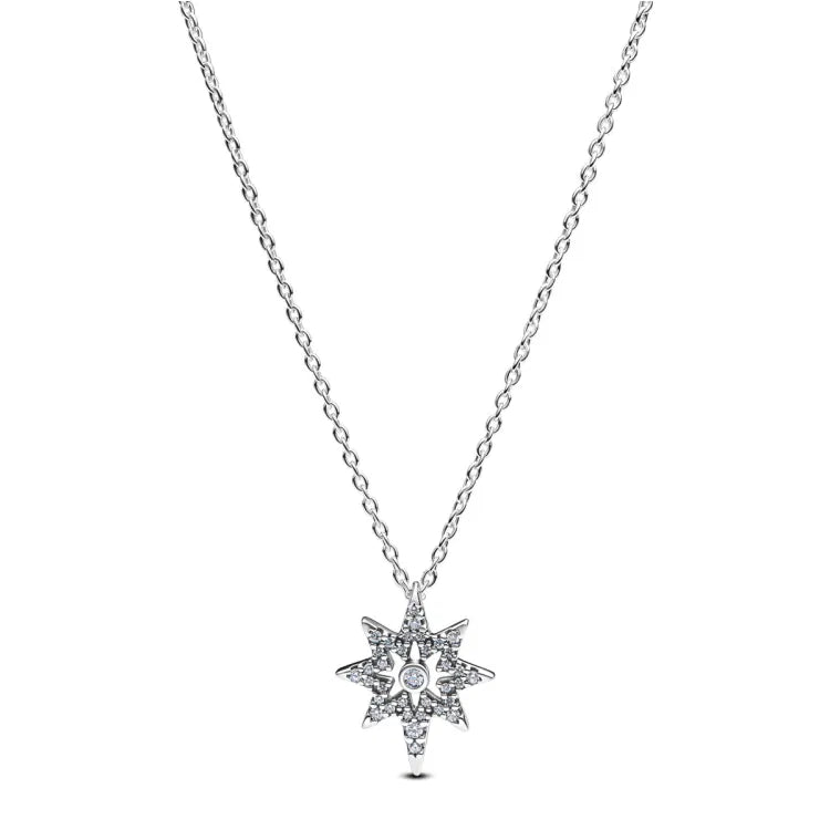 Pandora Pavé Polarstern Nordstern Halsketten Anhänger - 393600C01