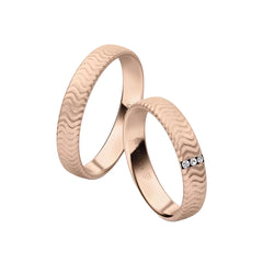 Rauschmayer Trauringe First Individual Love 3D mit 3 Brillanten - 04021