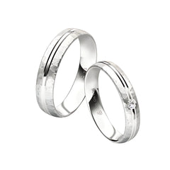 Rauschmayer First Individual Love - Trauringe mit Brillant - 04037