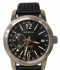 Residence Automatik mit Datum & Kautschukband Herrenuhr - AS 9083 C