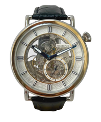 Residence Skelett Automatik Lederarmband Herrenuhr - AS 9216
