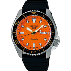 Seiko 5 Sports Day-Date Orange SKX Re-Interpretation Herrenuhr - SRPL89K1