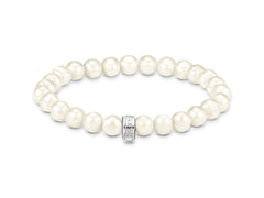 Thomas Sabo Charm-Armband mit Süsswasserzuchtperlen Silber 925 – X0293-082-14-L19