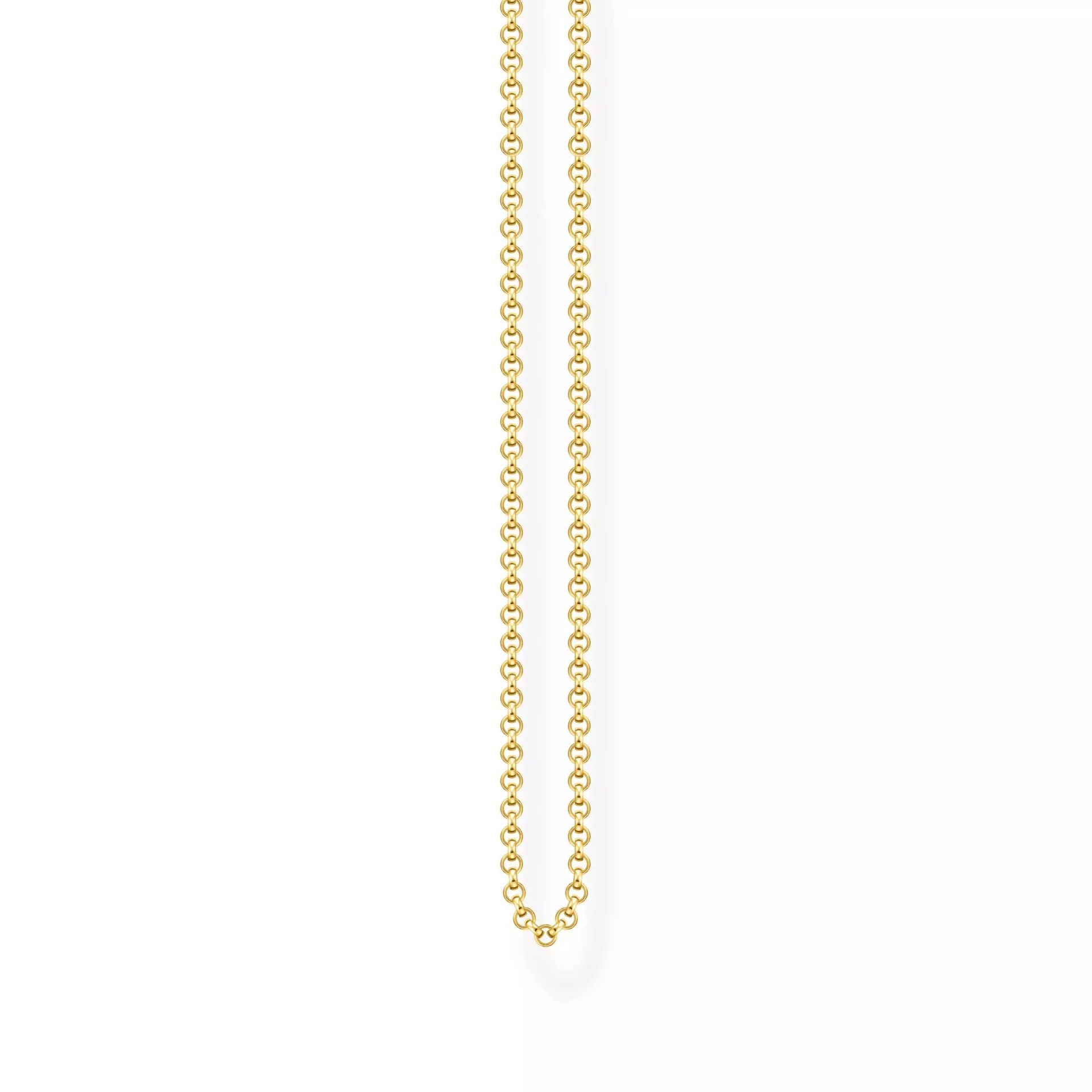 Thomas Sabo Erbskette Silber 925 18K Vergoldet 2 mm – KE1219-413-12