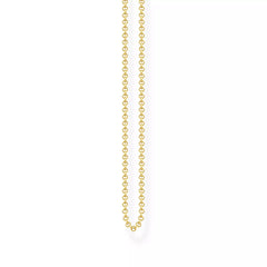 Thomas Sabo Erbskette Silber 925 18K Vergoldet 2 mm – KE1219-413-12