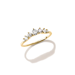 Thomas Sabo Midnight Sky Ring – Funkelnde Eleganz in 18K Vergoldung