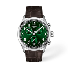 Tissot Chrono L 42mm Grün Herrenuhr - T116.417.16.092.00