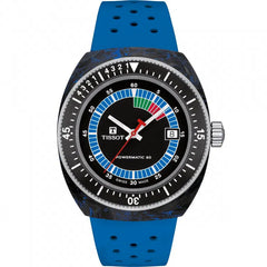 Montre Tissot Siderail S Powermatic 80 Gent pour homme - T145.407.97.057.01